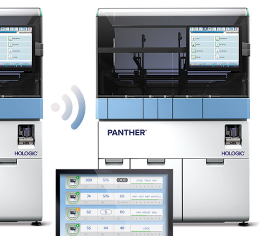 an image of Hologic Panther® Link in white background