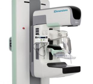 Hologic Affirm® Upright Breast Biopsy Guidance System in white background